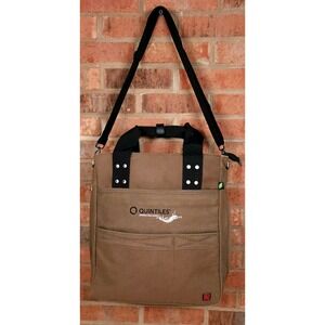 ebags Green Product Wrightsville Beach Marathon Brown Canvas Tote Bag